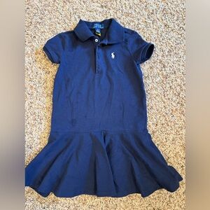 Polo by Ralph Lauren Kids Classic Navy Polo Dress